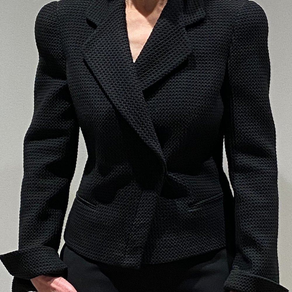 Armani Collezioni  black blazer.  Vintage.